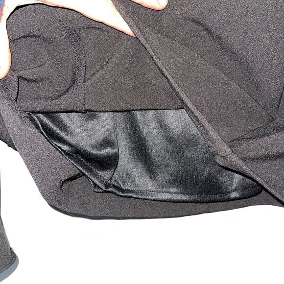 Mustard Seed Embellished Open Long Sleeve Mini Dress - Picture 8 of 16